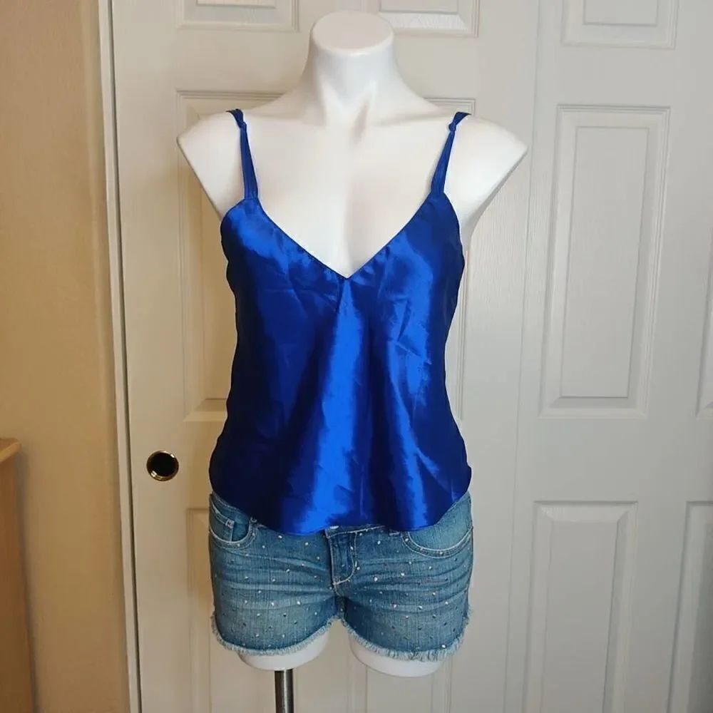 Vintage Victoria's Secret gold label satin camisole sz M